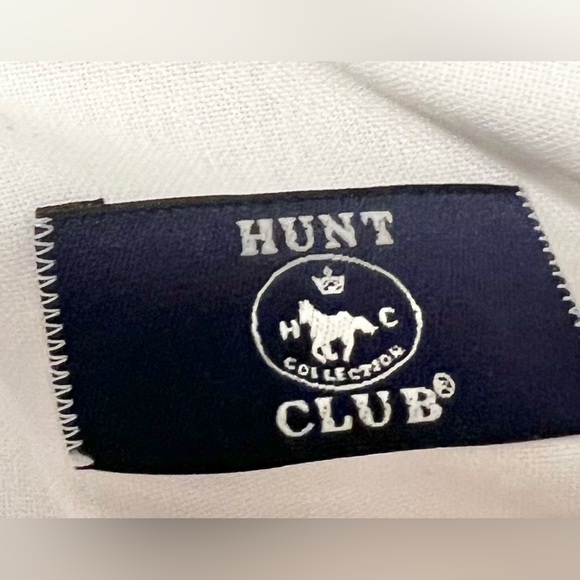 Hunt Club L/S Boy's Sz. 14 Wrinkle-Free Dress Shirt w/ Front Pocket. Cotton/Poly - Picture 5 of 12